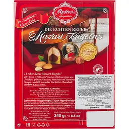 Цукерки Reber Моцарт Кульки 240 г - мініатюра 4