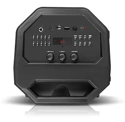 Портативна колонка бумбокс REAL-EL X777-PSS Boombox 65W Bluetooth TWS, RGB, Black - мініатюра 7
