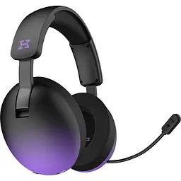 Навушники Bluetooth Stereo HATOR Hellyberry HH30 PRO Wireless Black/Violet UA - мініатюра 4