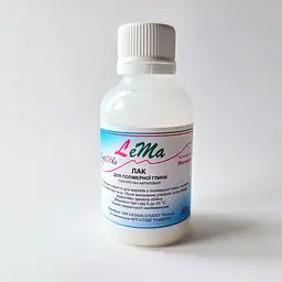 Лак для полімерної глини Plastishka, 50 мл., баночка, Матовий, Lema