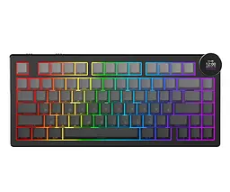 Клавиатура Ajazz AK820 V2 White Peach Switch (AK820-V2-WP-S-BG)