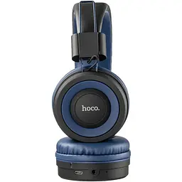 Стереогарнітура Bluetooth Hoco W16 Blue - мініатюра 2