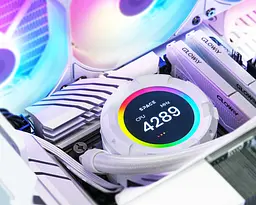 Система водяного охолодження ID-Cooling Space LCD SL240 XE White - мініатюра 10