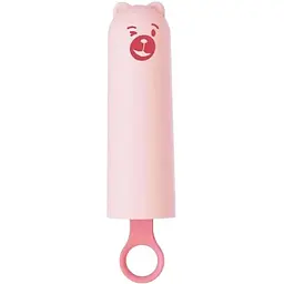 Реалістичний вібратор CuteVibe Teddy Pink у вигляді морозива для стимуляції точки G