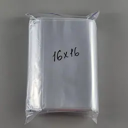 Пакети Zip-Lock прозорі 16x16 см, 100 шт, 50 мкм, поліетиленові пакети із застібкою - мініатюра 3