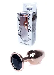 Анальна пробка Jewellery Red Gold PLUG Black Boss Series 64-00111 101637