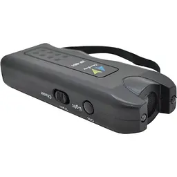 Ультразвуковий відлякувач собак Ultrasonic ZF-851E з ліхтариком чорний 130 дБ 
