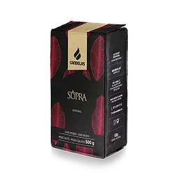 Кава мелена Candelas Supra Natural 100% Arabica 500 г