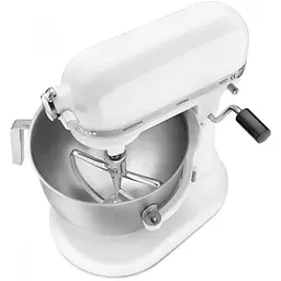Планетарний міксер KitchenAid Professional 6.9 л білий (5KSM7990XEWH) - мініатюра 3
