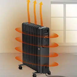 Обігрівач масляний Trotec TRH 25 E 2500W Black (1410000720) - мініатюра 5