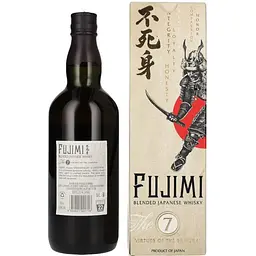 Віскі Fujimi The 7 Virtues of the Samurai Blended Japanese Whisky, 40%, у подарунковій упаковці, 0,7 л - мініатюра 2