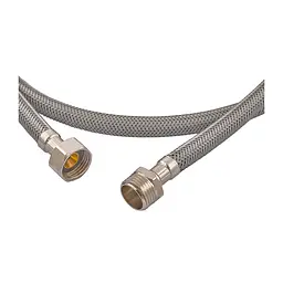 Гнучке підведення Zerix ZHN-02-FM1/2"-080 (нейлонове обплетення, гайки нерж) ZX5150 - мініатюра 3