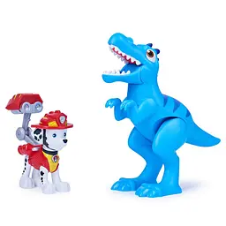 Колекційна фігурка Spin Master Paw Patrol Дино-місія Маршал з динозавром (SM17706/1646) - мініатюра 3