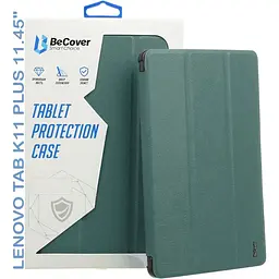 Чохол-книжка BeCover Smart Case для Lenovo Tab K11 Plus TB-352F 11.45" Dark Green (711850) - мініатюра 5