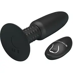 Анальна пробка DREAM TOYS SPIRAL PLUG SINGLE SPEED PLUG Baile BI-040073W 95515 - мініатюра 2