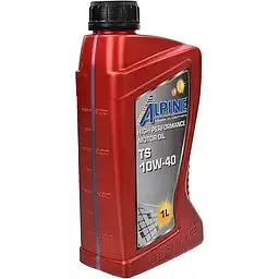 Олива моторна напівсинтетична Alpine ТS 10W-40 API SL/CF A3/B4-08 MB-229.1 VW 505.00 1 л (23460) - мініатюра 3