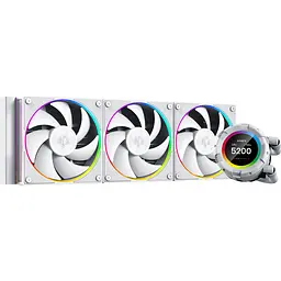 Система водяного охолодження ID-COOLING Space LCD SL360 White [148459]