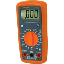 Тестер-мультиметр Truper Comfort з підсвіткою (MUT-33)