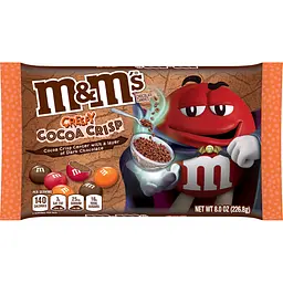 Драже Halloween M&m's Creepy Cocoa Crisp 226.8 g