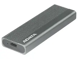 Зовнішня кишеня ADATA EC680 SSD M.2 PCIe USB3.2 Gen2 Type-C Gray (EC680-CCGY)