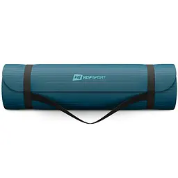 Коврик для йоги Hop-Sport HS-NB016GM NBR 1,5см темний морський - мініатюра 8