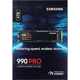 Накопичувач SSD M.2 2280 4TB 990 PRO Samsung (MZ-V9P4T0BW) - мініатюра 5