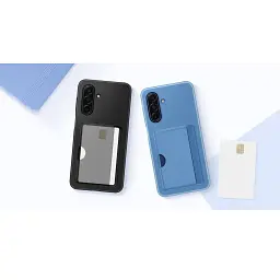 Чохол до мобільного телефона Samsung Galaxy A17 (A175) Card Slot Case Blue (EF-OA176TLEGWW) - мініатюра 5