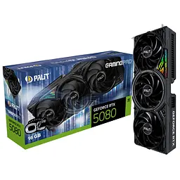 Відеокарта GF RTX 5080 16GB GDDR7 GamingPro OC Palit (NE75080S19T2-GB2031A)