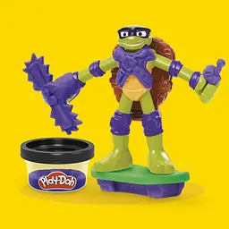 Набір для творчості Hasbro  з масою для ліплення  Play-Doh Черепашки-ніндзя: Мутаційна станція (G0557) - мініатюра 7