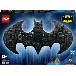 Конструктор LEGO Super Heroes DC Логотип Бетмена 678 деталей (76330)