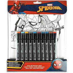 Набір розмальовок з маркерами Kids Licence Spiderman (SP50043)