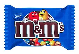 Упаковка драже M&M's Crispy з рисовими кульками 24 шт x 36 г - мініатюра 2