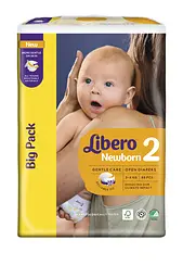 Підгузки Libero 2 (3-6 кг), 88 шт. - мініатюра 2