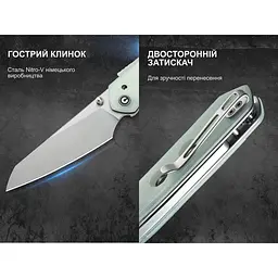 Ніж складаний Civivi Vision FG C22036-2 - мініатюра 20