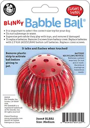 Інтерактивна іграшка-м'яч для собак Pet Qwerks Blinky Babble Ball - мініатюра 3