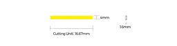 LED стрічка OLEDIM PS-COB-420-IP20-9W-4000К-24V - мініатюра 2