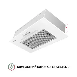 Витяжка повновбудована PERFELLI BI 5256 WH 700 LED - мініатюра 3