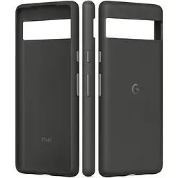 Оригінальний протиударний чохол Google Official Soft Shell Case для Pixel 7a (6.1") Charcoal (GA04318) - мініатюра 6