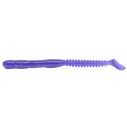 Силікон Reins Rockvibe Shad 4" 567 Lilac Silver & Blue Flake (12 шт/уп)