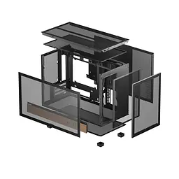 Корпус DeepCool CH260 Wood Black (R-CH260-BKNWM0-G-1) - мініатюра 2