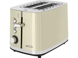 Тостер ECG ST 2766 Vintage Vanilla - мініатюра 5