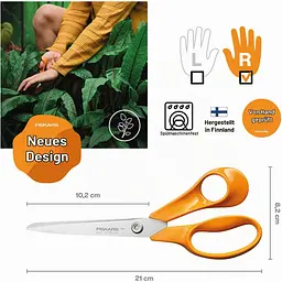Ножиці універсальні Fiskars 21 см (1075033) - мініатюра 2