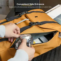 Рюкзак Tomtoc VintPack-TA1 22L Laptop Backpack Yellow 15.6 Inch/22L TA1M1Y1 - мініатюра 8