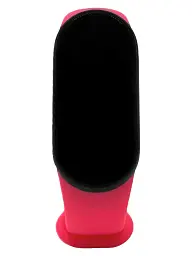 Силіконовий ремінець BeCover для Xiaomi Mi Smart Band 9 Rose Red (711968) - мініатюра 2