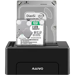 Док-станція Maiwo для HDD/SSD 2.5"/3.5" USB 3.0 (K3082) - мініатюра 3