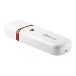 USB флеш накопичувач Apacer 64GB AH333 white USB 2.0 (AP64GAH333W-1) - мініатюра 2