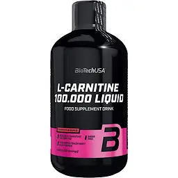 Карнітин BiotechUSA L-carnitine 100.000 Liquid Cherry 500 мл