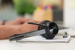 Гарнітура Poly комп'ютерна стерео On-ear Voyager Focus 2 USB-A Bluetooth всеспрямований ANC Acoustic fence чорний (76U46AA) - мініатюра 5