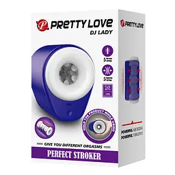 Мастурбатор Pretty Love Dj Lady Blue - мініатюра 3
