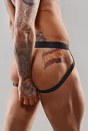 Труси Regnes Fetish Planet Jockstraps L червоний-чорний - мініатюра 2